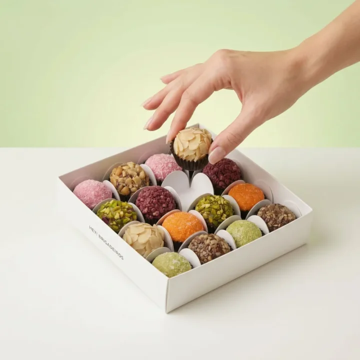 Tropické brigadeiros