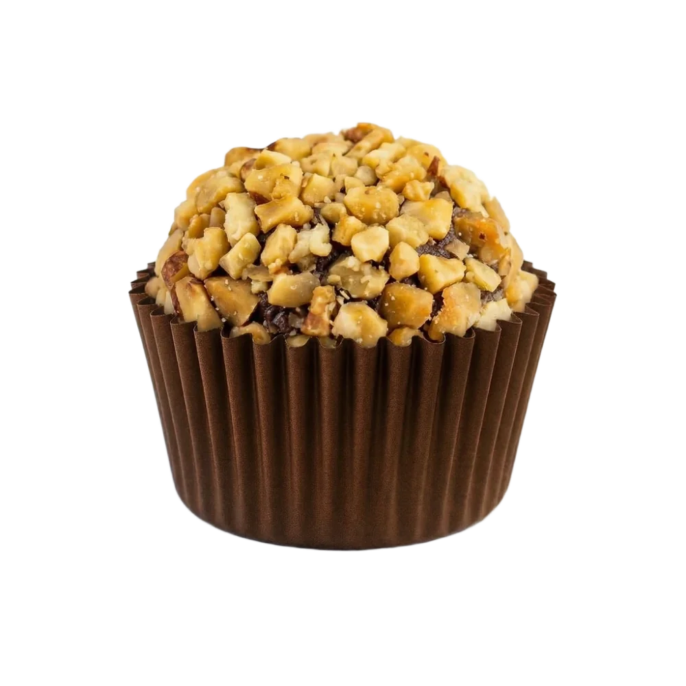 Nugátové Tajemství – oříškové brigadeiro