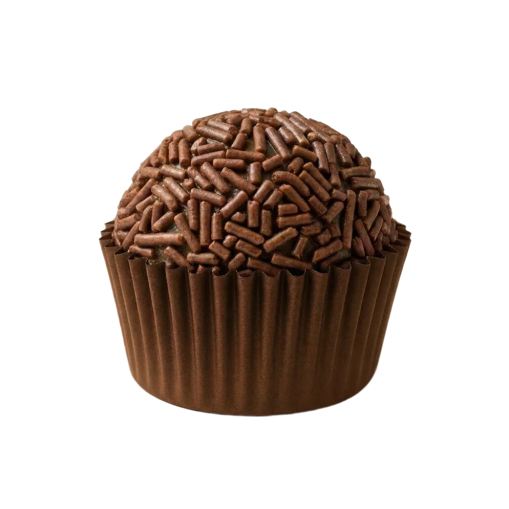 Mléčná Harmonie – brigadeiro s mléčnou čokoládovou rýží