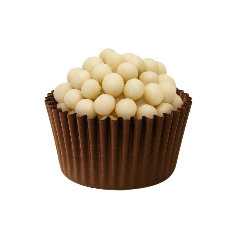 Bílá Perlička – brigadeiro s křupavými perličkami